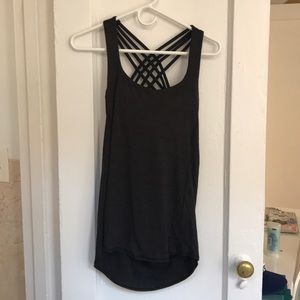 Lululemon black tank top/bra